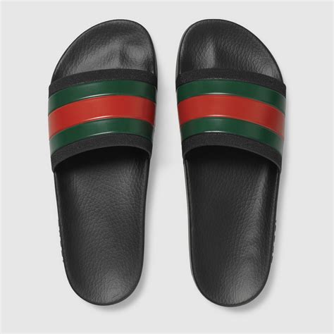 mens cheap gucci slides|men gucci slides size 10.